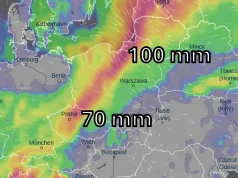 Przed nami ciężka noc i dzień. Liczne zalania i podtopienia gwarantowane. Do tego huraganowy wiatr