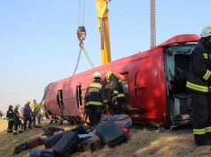Wypadek na Węgrzech. Szef firmy o kierowcy: Dbał o autokar jak o własny
