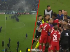 Wielka awantura w Niemczech. Mecz przerwany, policja na murawie