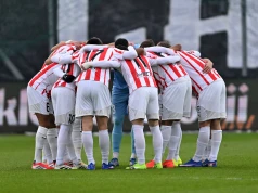 Szalone derby Krakowa. Cracovia pokonała Wieczystą golem w ostatniej akcji meczu
