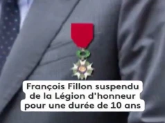 Były premier nie może nosić Legii Honorowej przez 10 lat