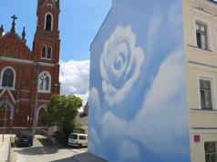 Nowy mural w Kutnie. Powstał przy Placu Wolności 12
