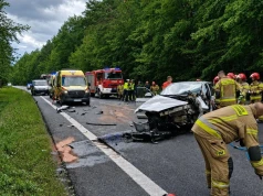 Tragiczny wypadek na DK9! Nie żyją dwie osoby