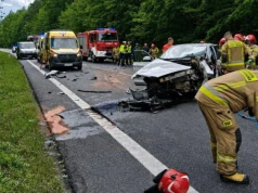 Koszmarny wypadek w Głogowie Małopolskim. Dwie osoby nie żyją