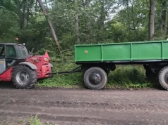 Jechał ładowarką z przyczepą. Miał dziesięciokrotnie przekroczony dopuszczalny limit alkoholu w organizmie