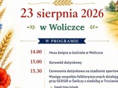 Dożynki Gminne w Woliczce już jutro! Święto Plonów Gminy Świlcza z korowodem, występami i zabawą taneczną
