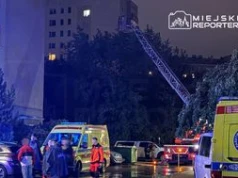 Mężczyzna na parapecie 9. piętra. Akcja służb na warszawskim Bemowie