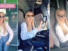 Motornicza z Olsztyna nagrywa TikToki w tramwaju. Obserwują ją tysiące osób