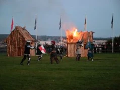 Żywa lekcja historii na Zamku Golubskim. Tak wyglądała inscenizacja wojny golubskiej. Zobaczcie zdjęcia z imprezy