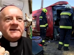 „Byli na to gotowi ich dusze były wypieszczone”. Bp Jan Sobiło o ofiarach wypadku autokaru z pielgrzymami na Węgrzech