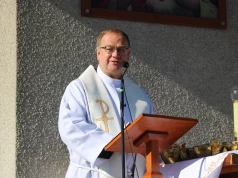 Ks. Wojciech Węgrzyniak do pielgrzymów: Możemy dać swoim dzieciom przykład wiary w Jezusa Chrystusa