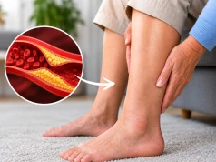 Zaczyna się w nogach. Ten jeden objaw wskazuje na wysoki cholesterol