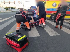 Wypadek motocyklisty na wjeździe do Lublina. Są duże utrudnienia w ruchu