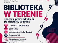 Biblioteka w terenie. Spacer z przewodnikiem po dzielnicy Winnica