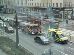 19-latka na hulajnodze potrącona przez tramwaj w centrum Warszawy