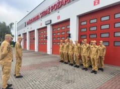 Ostatnia służba podchorążych Akademii Pożarniczej w Krynicy Morskiej