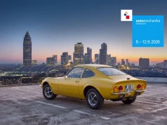 Sylwetka jak butelka coca-coli. Opel GT na targach Automechanika