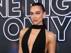 Odważna Dua Lipa w przezroczystościach i dekoltach. Tak pokazała się w "Vogue'u"