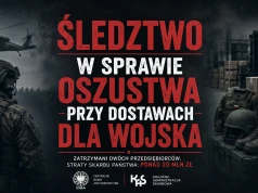 Śledztwo w sprawie oszustwa przy dostawach dla wojska
