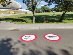Rowerzyści nie kryją zaskoczenia. Nowe oznakowanie przy TAURON Arenie