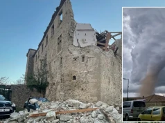 Potężne tornado uderzyło w Europie. "Jak ogromny czerwony i żółty komin"