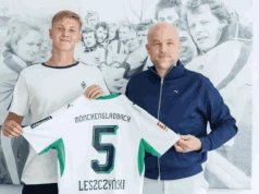 19-latek z Legii już dostał pierwszy skład w Bundeslidze. Leszczyński nie wyglądał jak turysta