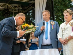 Święto plonów w Zwierniku. Gmina Pilzno podziękowała rolnikom za ich pracę