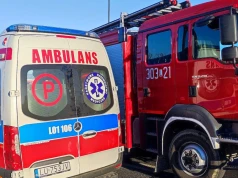 Wypadek na drodze krajowej nr 63. Auta zderzyły się na skrzyżowaniu