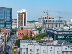 Kiedyś był tutaj dworzec PKS, teraz powstają trzy wieże. Zaglądamy na plac budowy w centrum Katowic