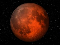 Krwisty Księżyc i koniunkcja z Saturnem. Kosmos robi huczny koniec wakacji 2026