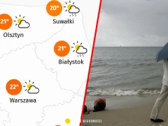 Lato może mieć dziś jeszcze problemy. Wiemy, gdzie będzie chłodno i deszczowo