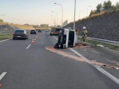 Wypadek na trasie S7 w kierunku Radomia. Uwaga na utrudnienia w ruchu