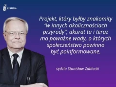Sędzia Stanisław Zabłocki: Wolność słowa wymaga publicznego sporu, a nie dyskusji na privie