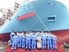 Tacoma Maersk dołącza do floty dwupaliwowych kontenerowców duńskiego przewoźnika