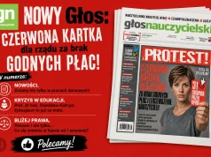 Nowy Głos Nauczycielski: CZERWONA KARTKA dla rządu za brak GODNYCH PŁAC i lekceważenie nauczycieli!!