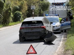 Poważne zderzenie w Wilanowie. Dziecko w szpitalu, ruch wahadłowy