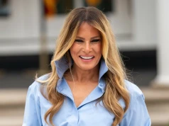 Już nie brąz będzie hitem jesieni. Najmodniejszy kolor nosi Melania Trump
