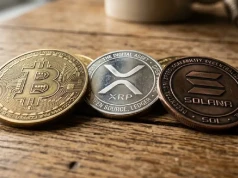 Koniec rajdu Bitcoina. XRP traci, a Solana idzie na przekór rynkowi