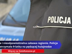 Groźna i nieodpowiedzialna zabawa w regionie. Policja zatrzymała 9-latka na pędzącej hulajnodze