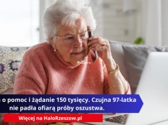 Prośba o pomoc i żądanie 150 tysięcy. Czujna 97-latka nie padła ofiarą próby oszustwa.