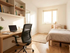 Pokój studenta na 10 m² – jak stworzyć ergonomiczną przestrzeń do nauki i relaksu