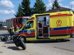 Nie ustąpił pierwszeństwa motocykliście. Kierowca jednośladu został ranny