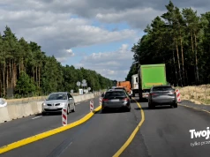 Zatory na DK10 Stargard-Szczecin. Przewoźnicy reagują na sytuację