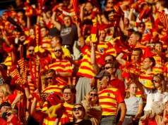 Wypadek na stadionie w Tbilisi. Kibic Jagiellonii spadł z wysokości