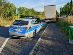 Z ostatniej chwili: Ciężarówką nie ustąpił pierwszeństwa motocykliście