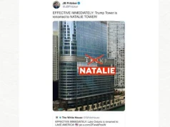 Nie Trump Tower, ale Natalie Tower. Gubernator Illinois zmienia nazwę wieżowca prezydenta w Chicago
