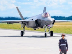 Kolejne F-35 wylądowały w Łasku. Pięć nowych myśliwców już w bazie