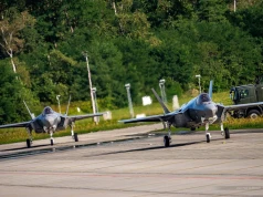 Kolejne F-35A wylądowały w 32. BLT w Łasku