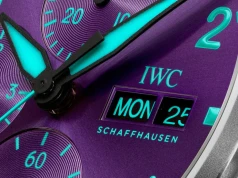 IWC zrywa z zielenią Mercedesa. Ten fiolet ma swoją historię i cel