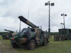 Pierwsze rażenie celu z użyciem systemu Gladius w 1. Brygadzie Artylerii